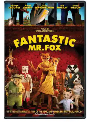 Front. Fantastic Mr. Fox - DVD.