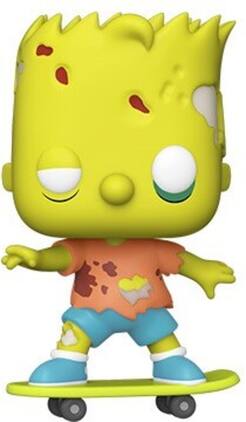 Funko - POP! ANIMATION: Simpsons - Zombie Bart - Collectibles - Multicolor