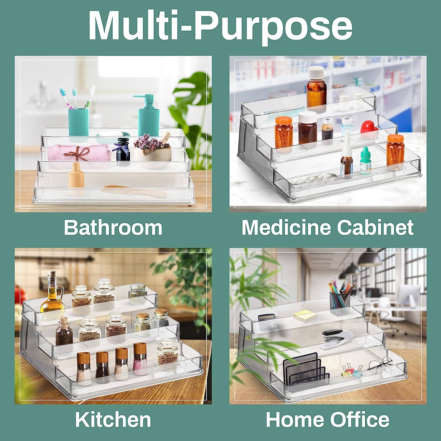 Multi-Purpose

Bathroom

Medicine Cabinet

Kitchen

Home Office