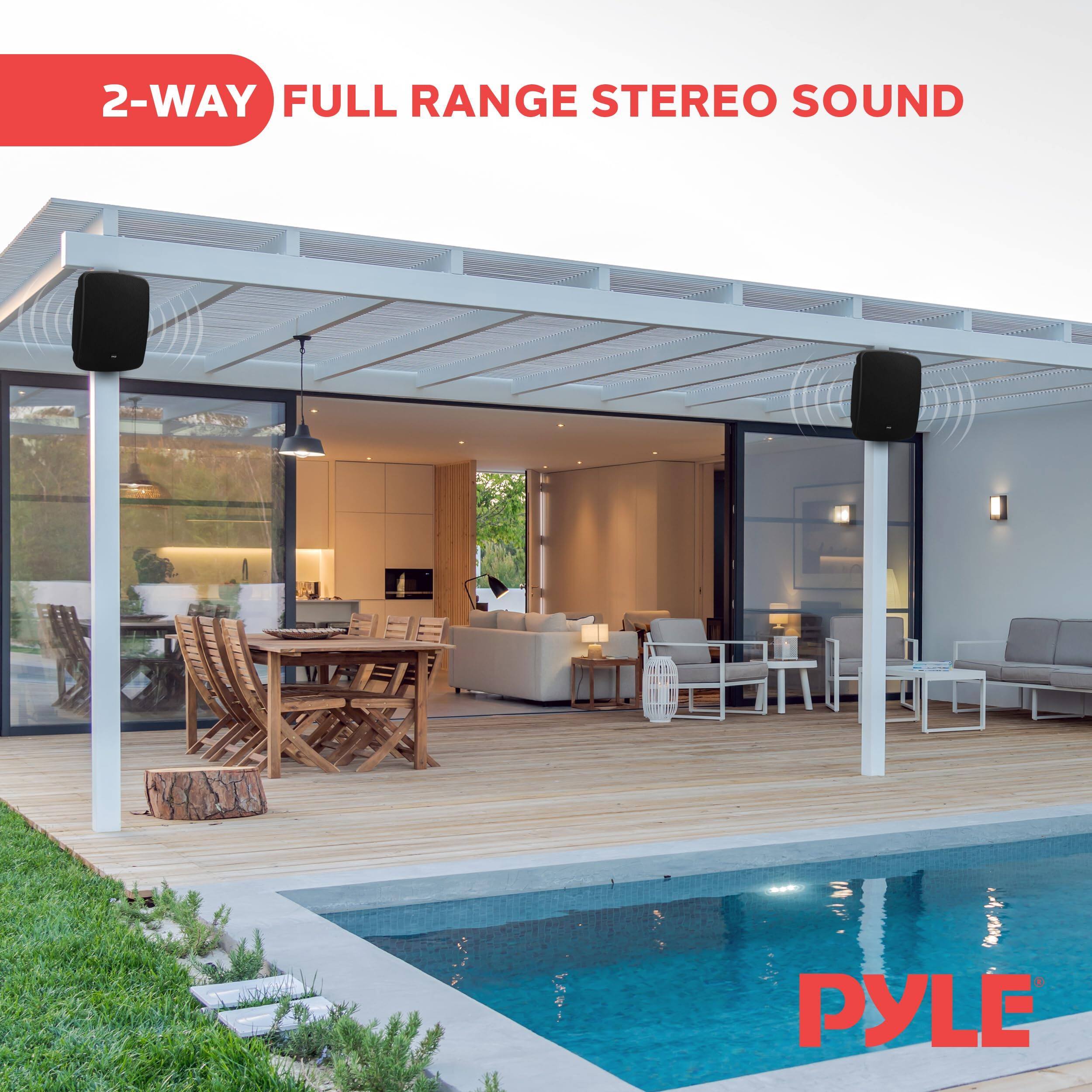 2-Way Full Range Stereo Sound