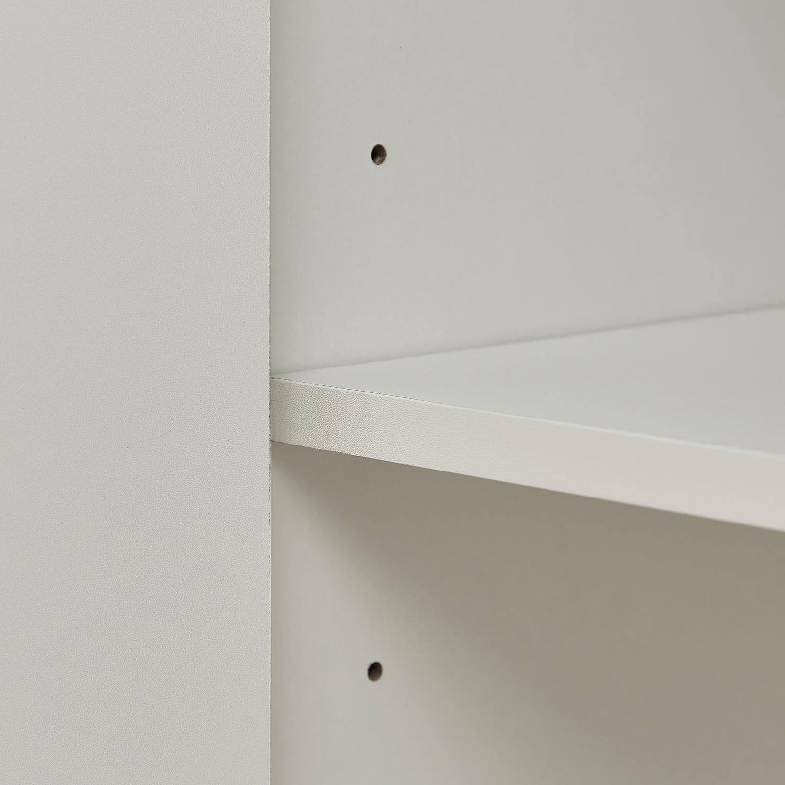 Alt View 5. Spaco - Spaco 61" Multifunctional TV Stand, Large Capacity Storage Cabinet for Living Room, Bedroom and Office Use - White+Walnut.