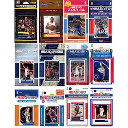 C&I Collectibles - Detroit Pistons Multi-Season Trading Card Set - Multicolor