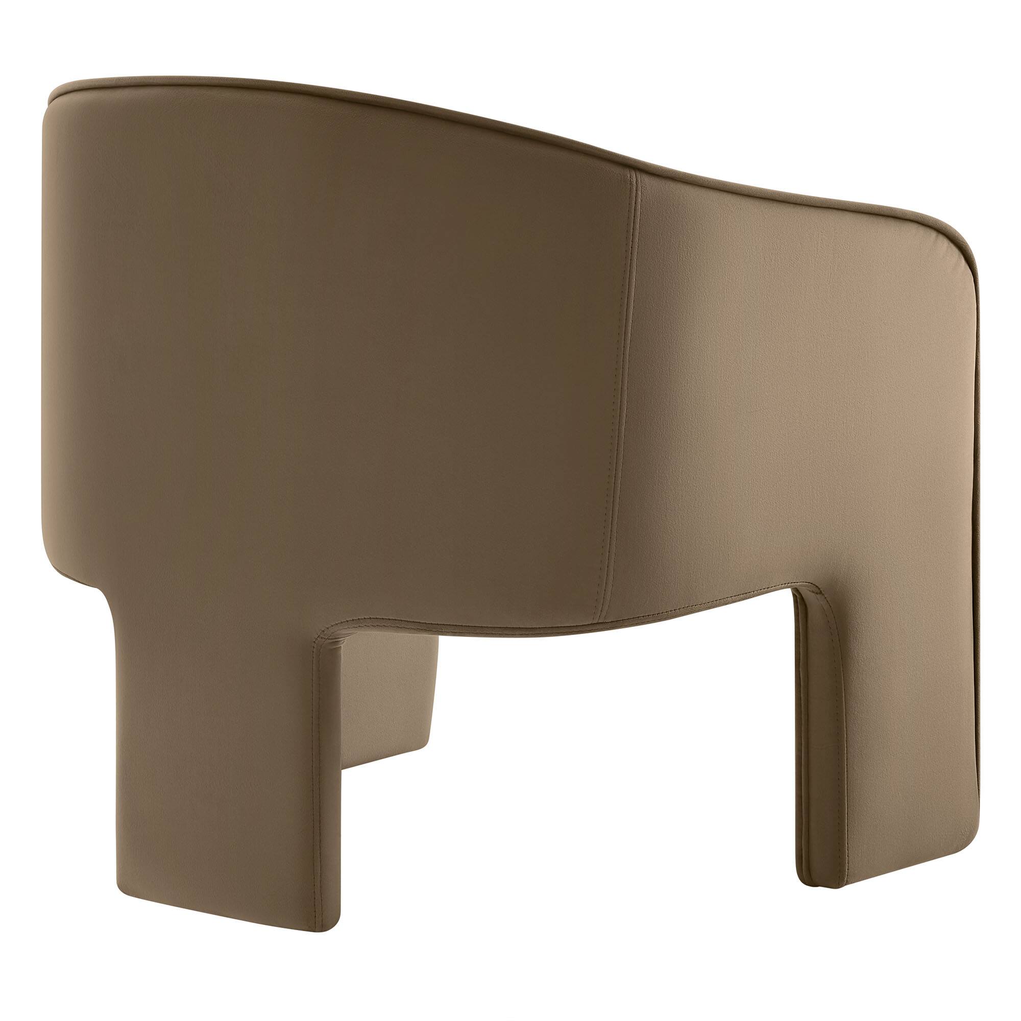 Alt View 1. Modway - Greer Performance Velvet Upholstered Accent Armchair by Modway - Gray.