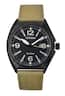 Citizen - Eco-Drive Green Nylon Strap Dial AW1575-08E 100M Men's Watch - Black