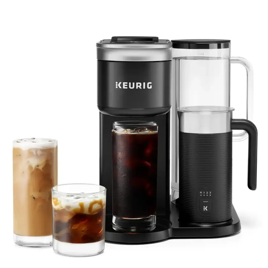 Alt View 17. Keurig - K-Cafe SMART Single-Serve Coffee Maker and Latte Machine with WiFi Compatibility - Black.