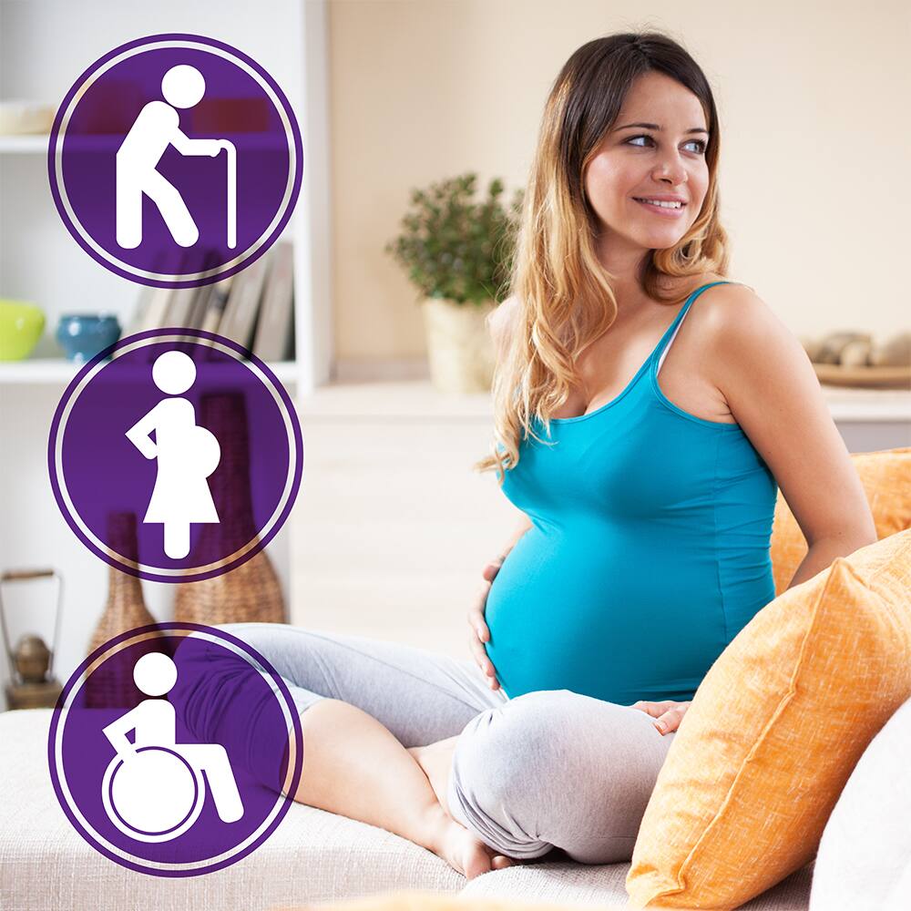 Alt View 6. Fosmon - [ETL Listed] 3x Wireless Remote Control Outlet Plug, Weatherproof Outdoor Smart Outlet, Remote 3-Prong Electrical Outlet - Black.