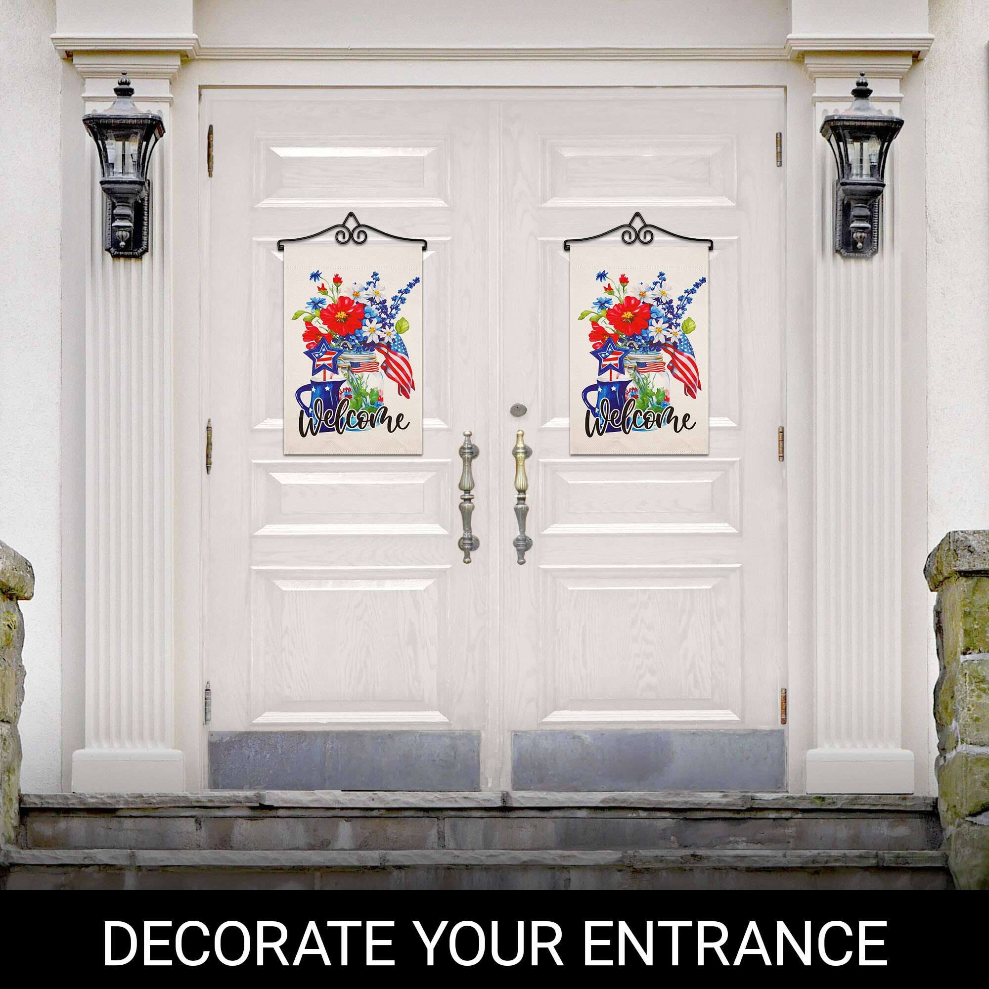 Welcome  
Welcome  

DECORATE YOUR ENTRANCE