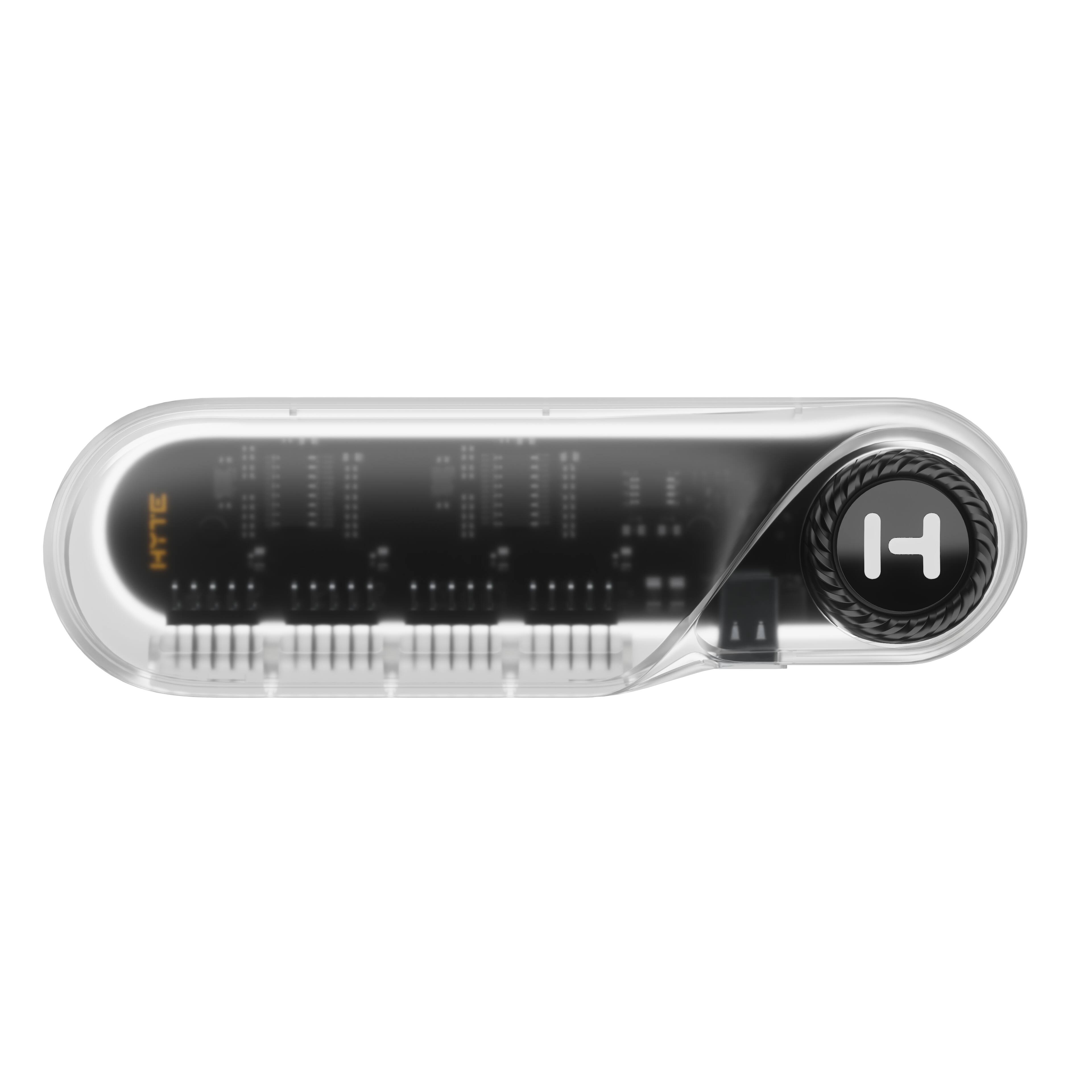 Alt View 2. HYTE - HYTE Powered USB Hub - Modern Internal Expansion - Crystal - Crystal.