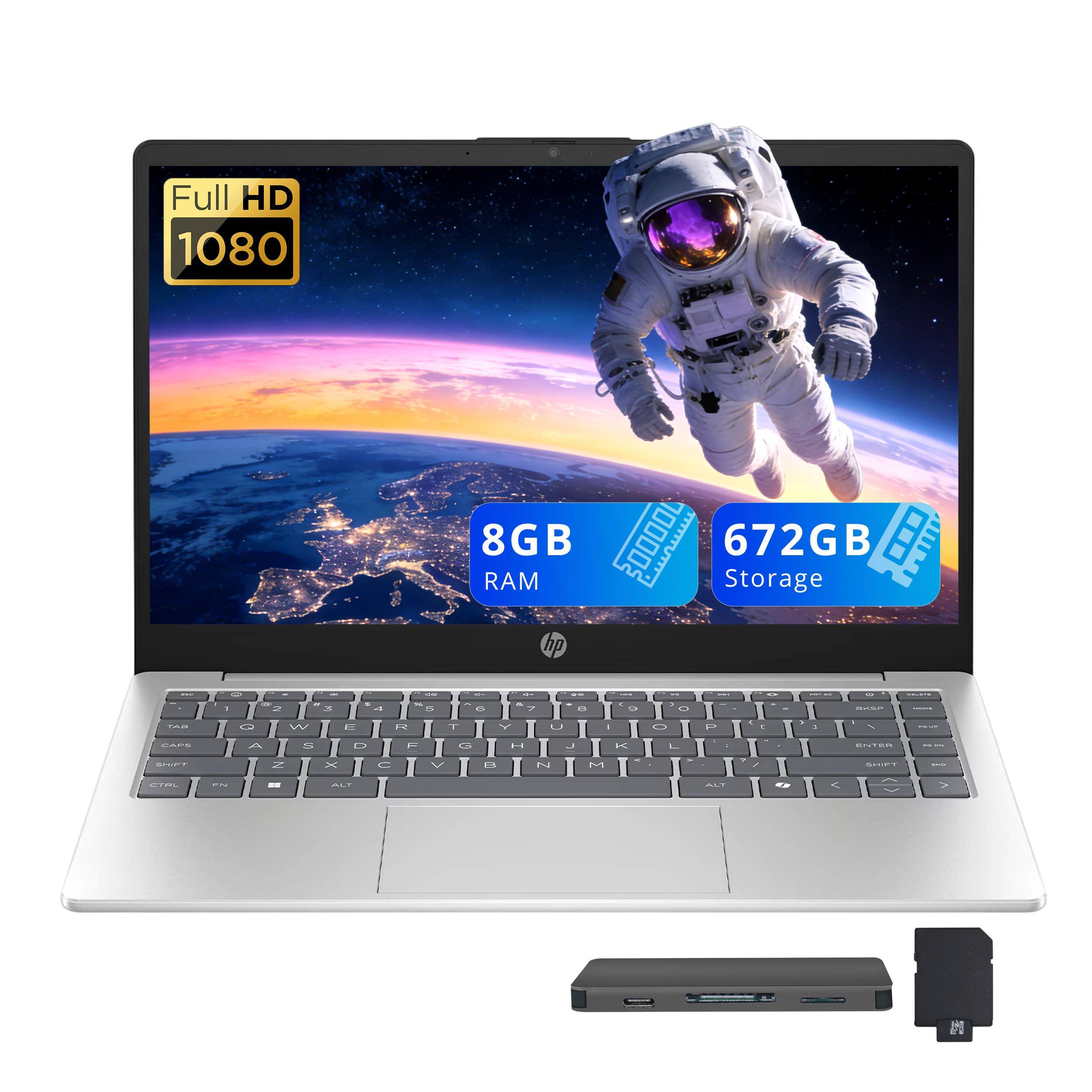 Full HD 1080  
8GB RAM  
672GB Storage  
hp