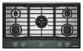 KitchenAid - 36 in. Wide 5 burners Gas Cooktop with Integrated Wok Grate - Juniper