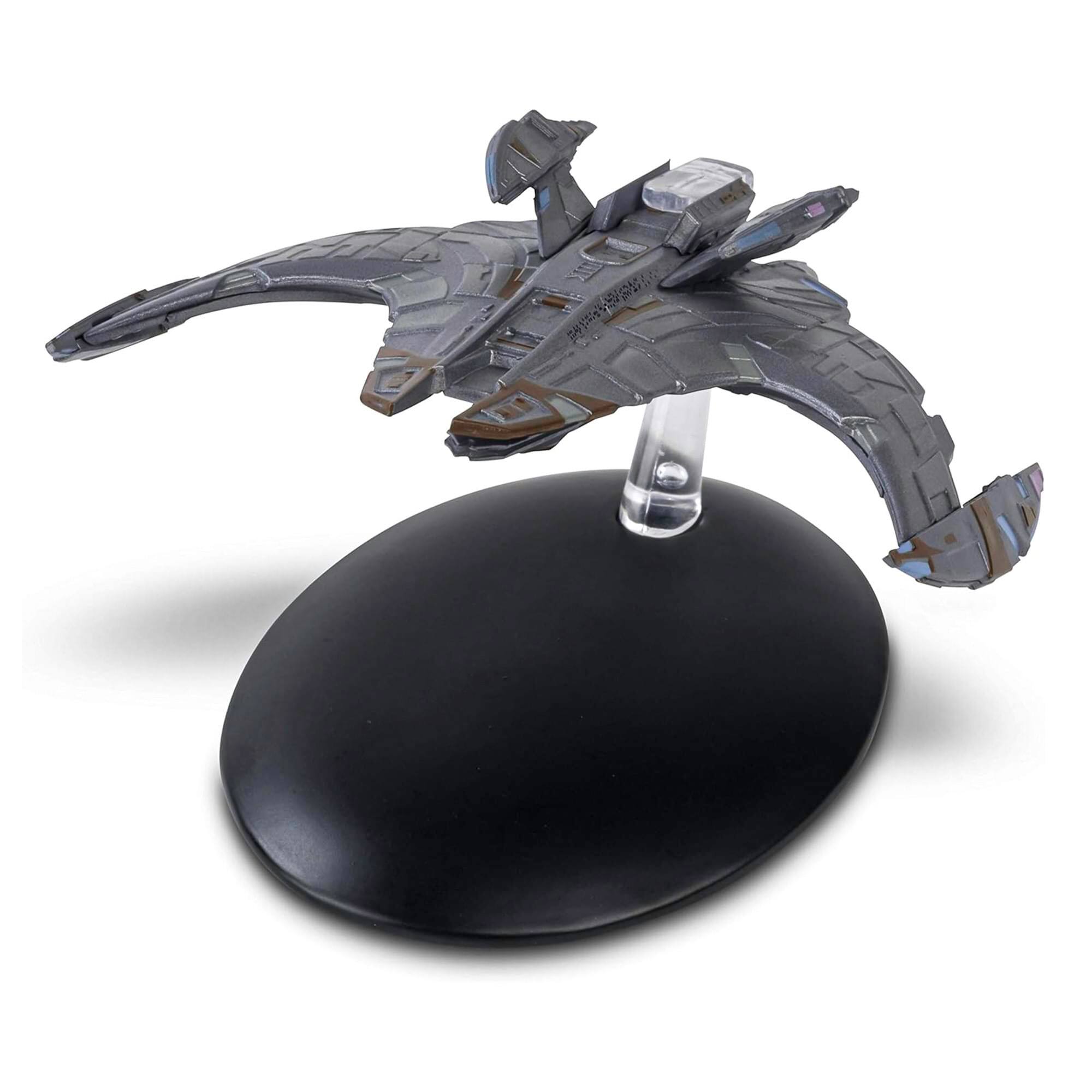 Alt View 1. Eaglemoss - Eaglemoss Star Trek Starship Replica | Jem'Hadar Battlecruiser #13 - Grey.