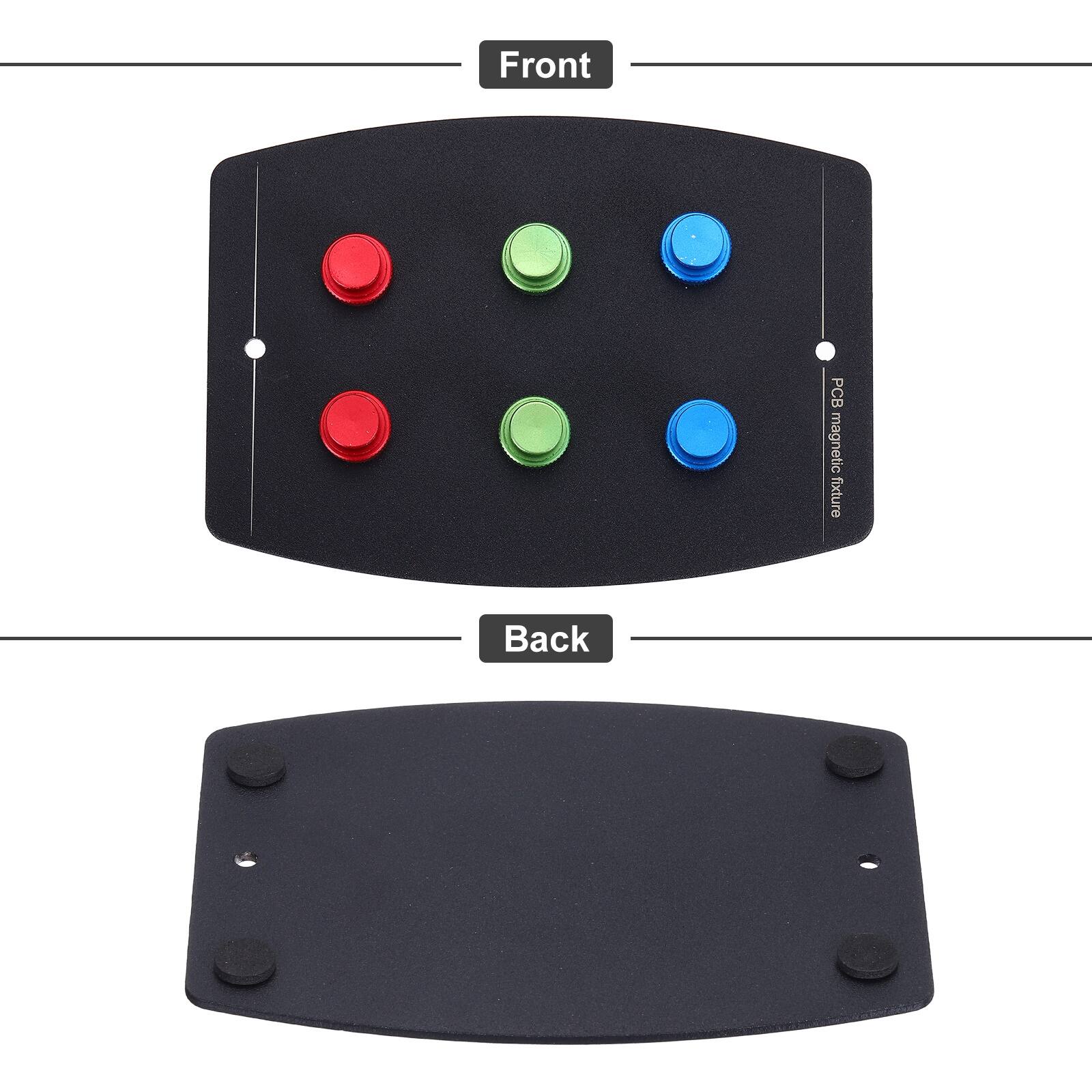 Front PCB magnetic fixture  
Back