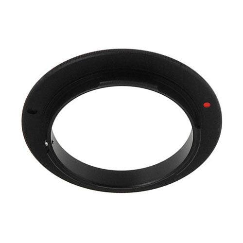 Angle. Fotodiox - 49mm Macro Reverse Ring for Sony E-Mount Cameras - Reverse Filter Thread to Camera Mount Adapter.