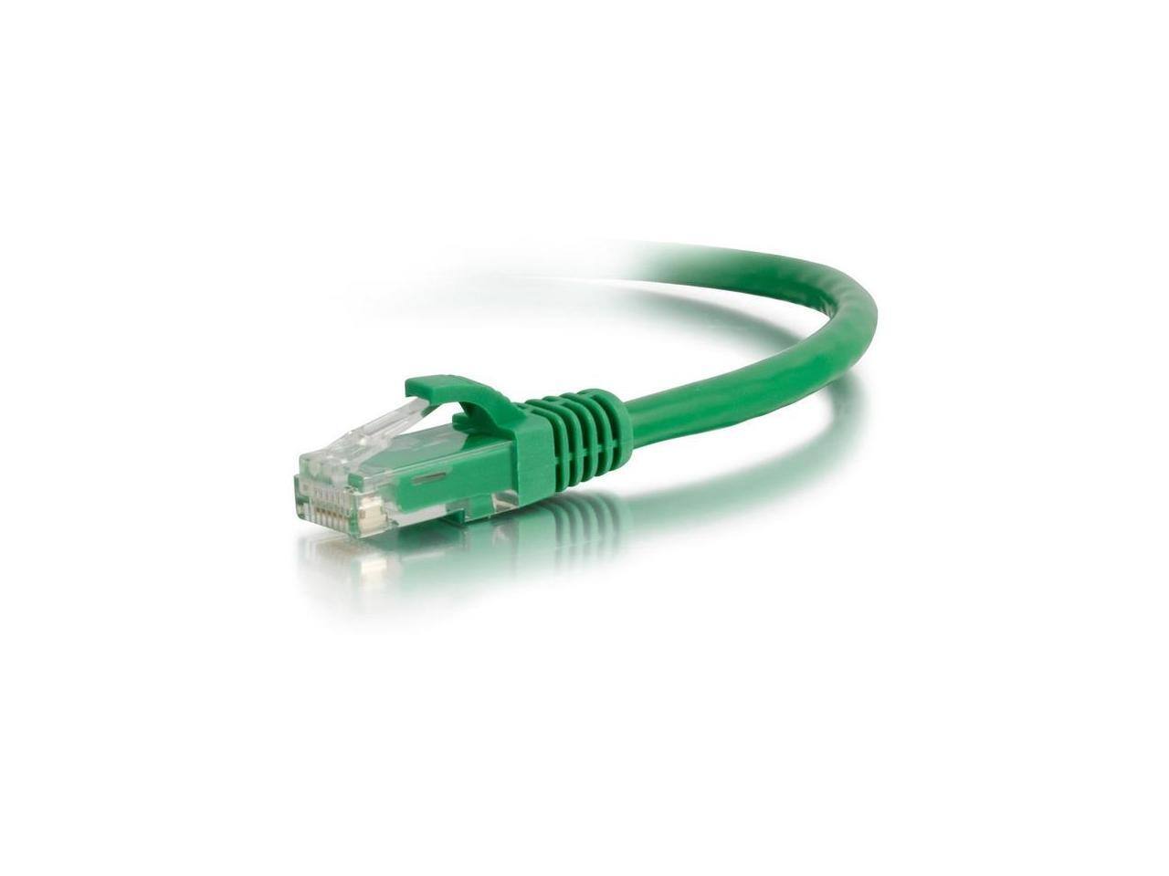 Alt View 3. Cables to Go - C2G 50779 1 ft. Cat6a Snagless Unshielded (UTP) Ethernet Network Patch Cable - Green.