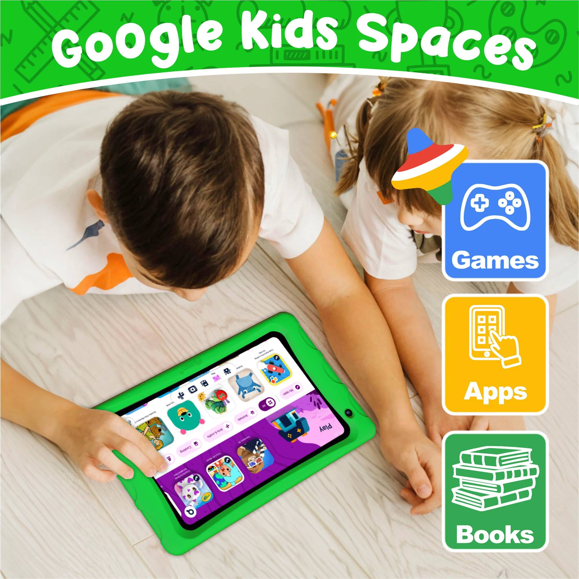 Google Kids Spaces - Games - Apps - Books