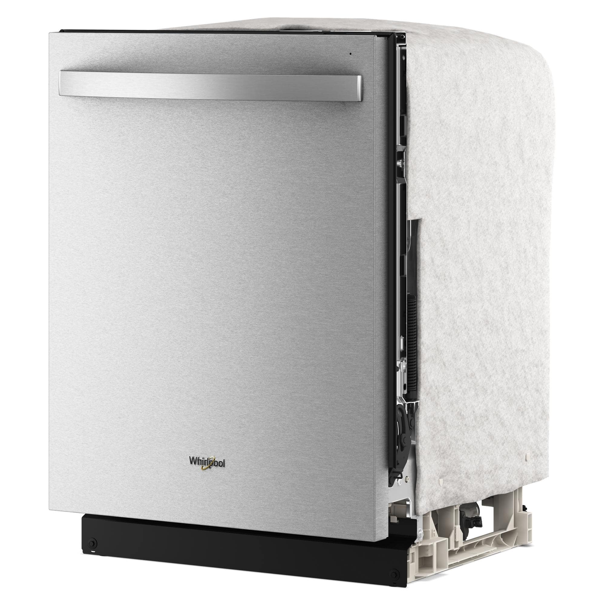 Whirlpool WDTS8024SZ Whirlpool - 24" Top Control Built-In Dishwasher with Total Coverage Wash and Auto Open Air Dry - Stainless Steel 1