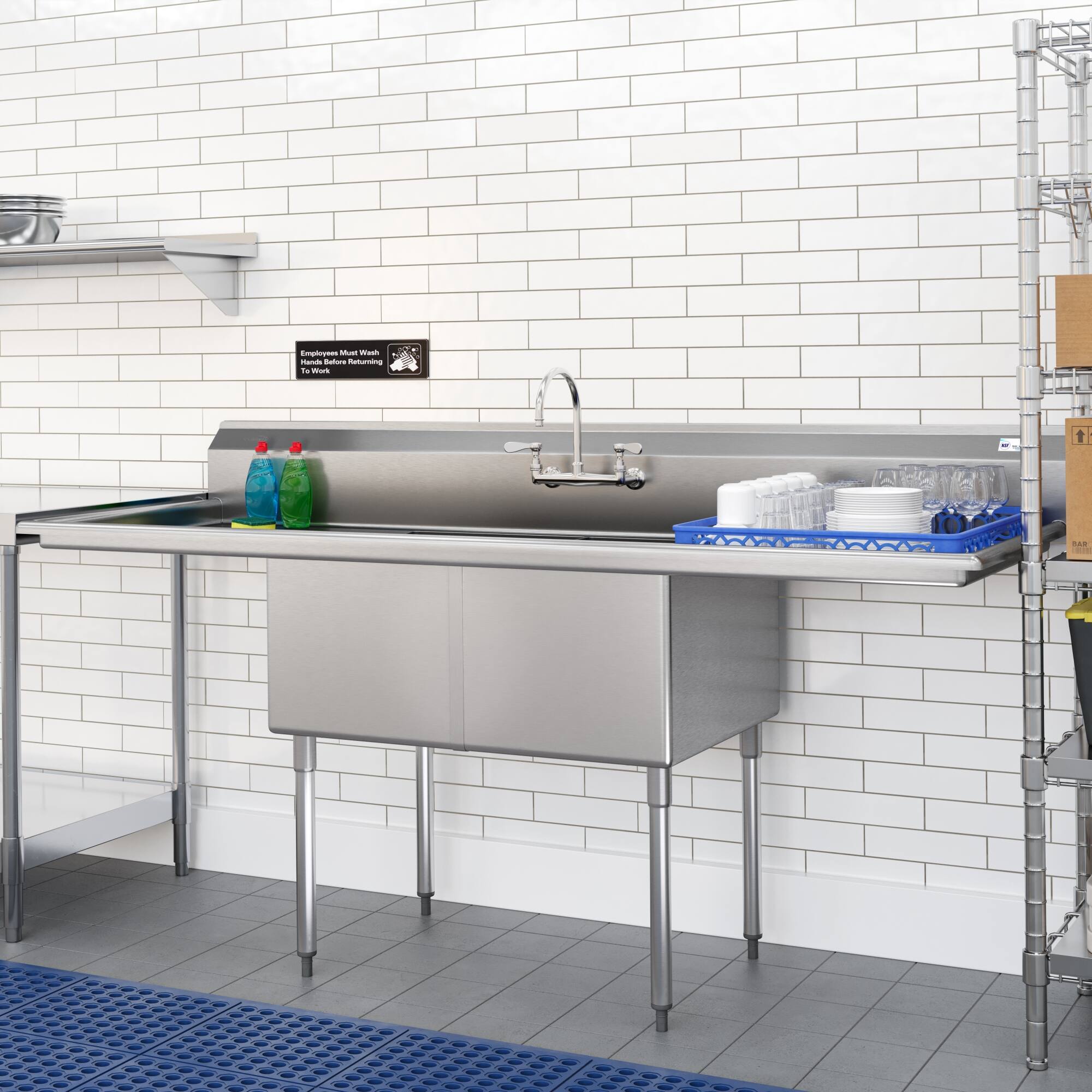 P E Employee - sah - - fturning Fe - t

Employees Must Wash Hands Before Returning To Work