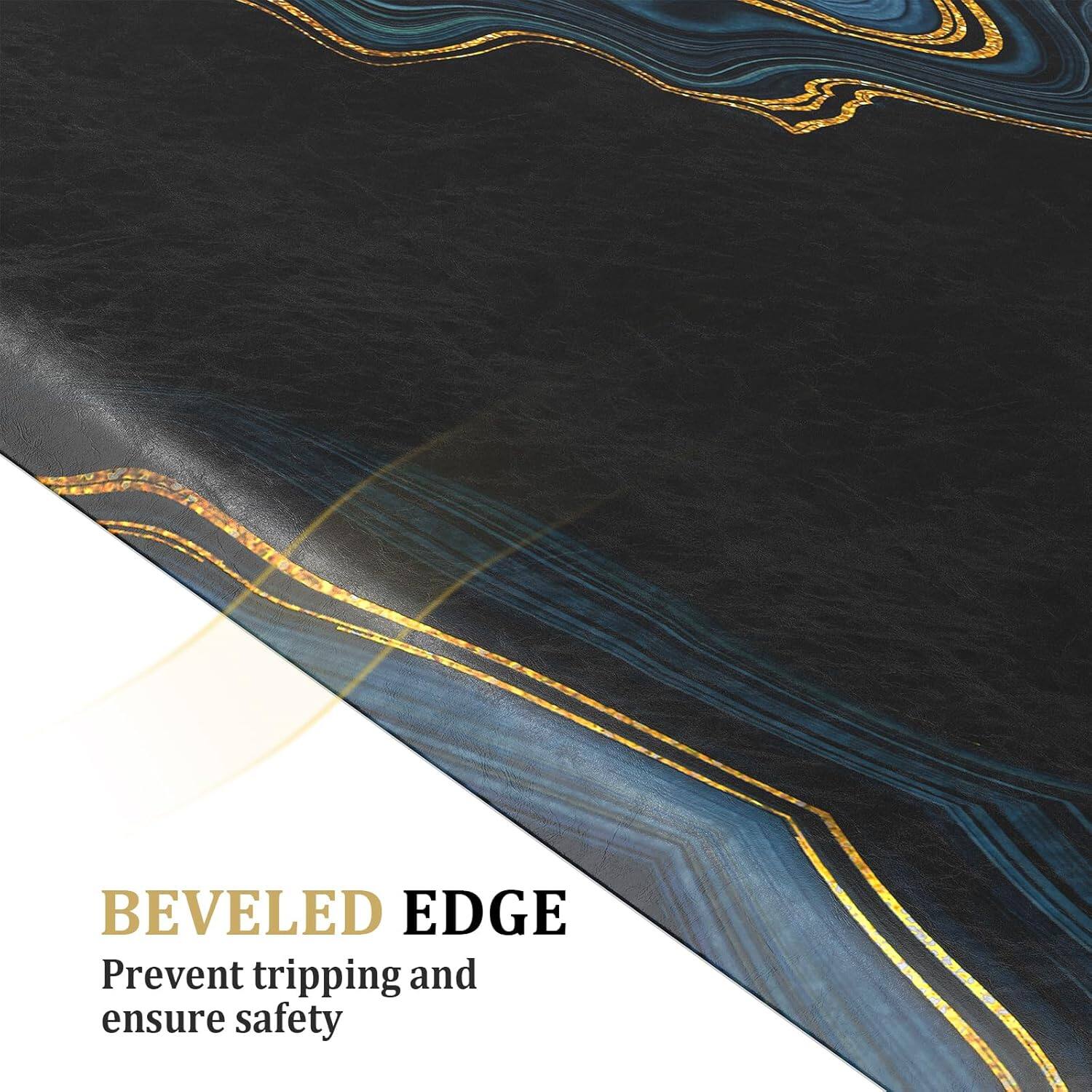 BEVELED EDGE  
Prevent tripping and ensure safety