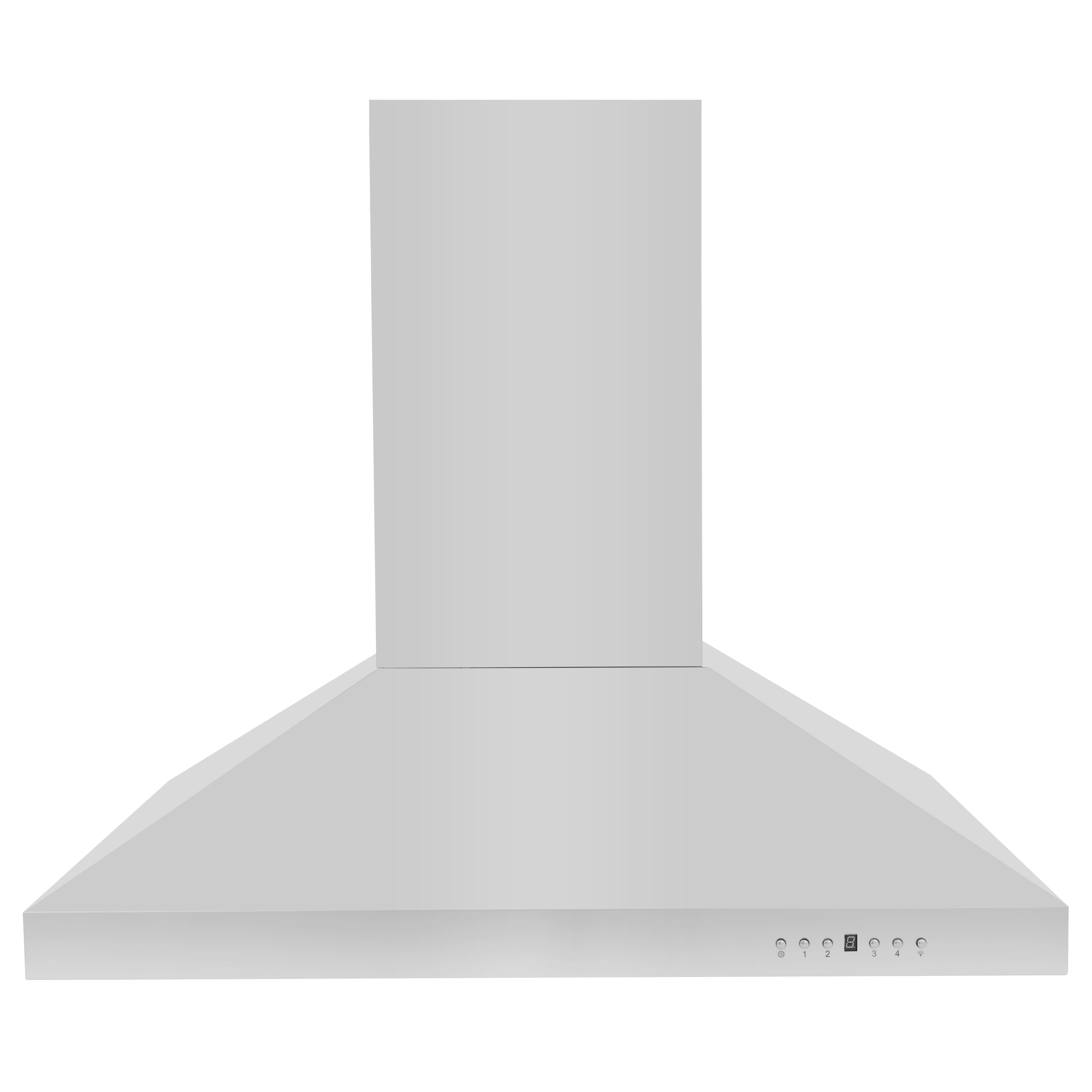 ZLINE - 30 inches - Externally Vented - Island Range Hood - Stainless Steel - Front_Zoom