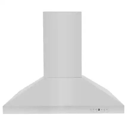 Front. ZLINE - 30" Externally Vented Range Hood - Stainless steel.