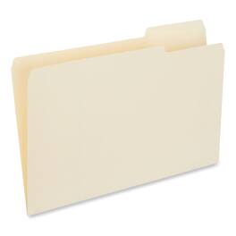 Universal - Top Tab File Folders, 1/3-Cut Tabs: Right Position, Legal Size, 0.75" Expansion, Manila, 100/Box