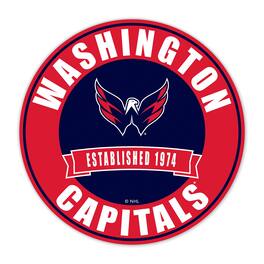 Fan Creations - Washington Capitals 24" Circle with Banner - Multicolor