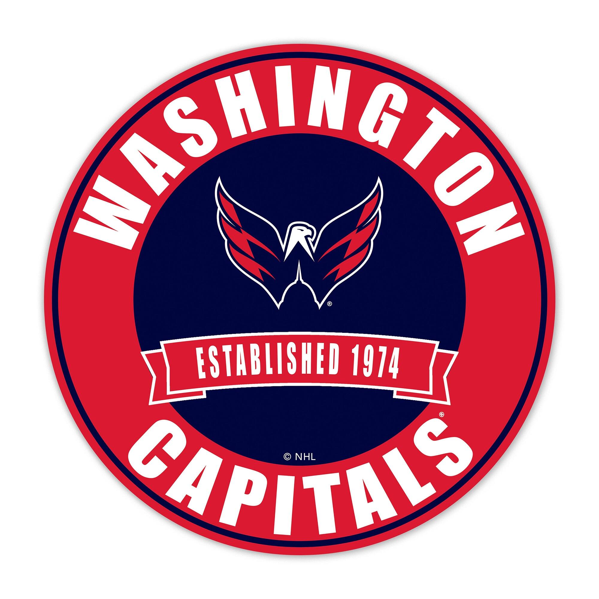 Washington Capitals 24" Circle with Banner