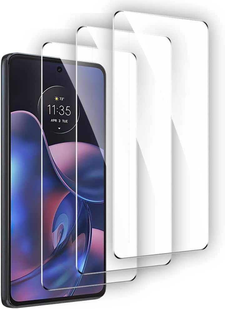 Entronix - Ultra-Thin Clear Screen Protector for Moto G Power 2022 - 3-Pack - Transparent