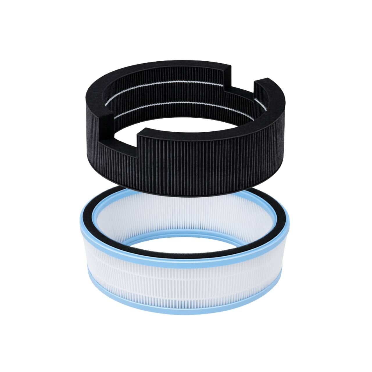 Alt View 2. Nispira - Nispira White Air Filter and Black Wick Filter for LEVOIT Sprout Evaporative Humidifier LEH B381S 1 Set.