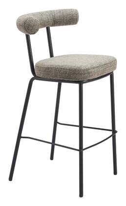 Hivvago - Kede Barstool - Green Tweed