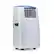 Front. NewAir - 525 Sq. Ft. 8,532 BTU Portable Air Conditioner with Heating Function and Remote Control - White.