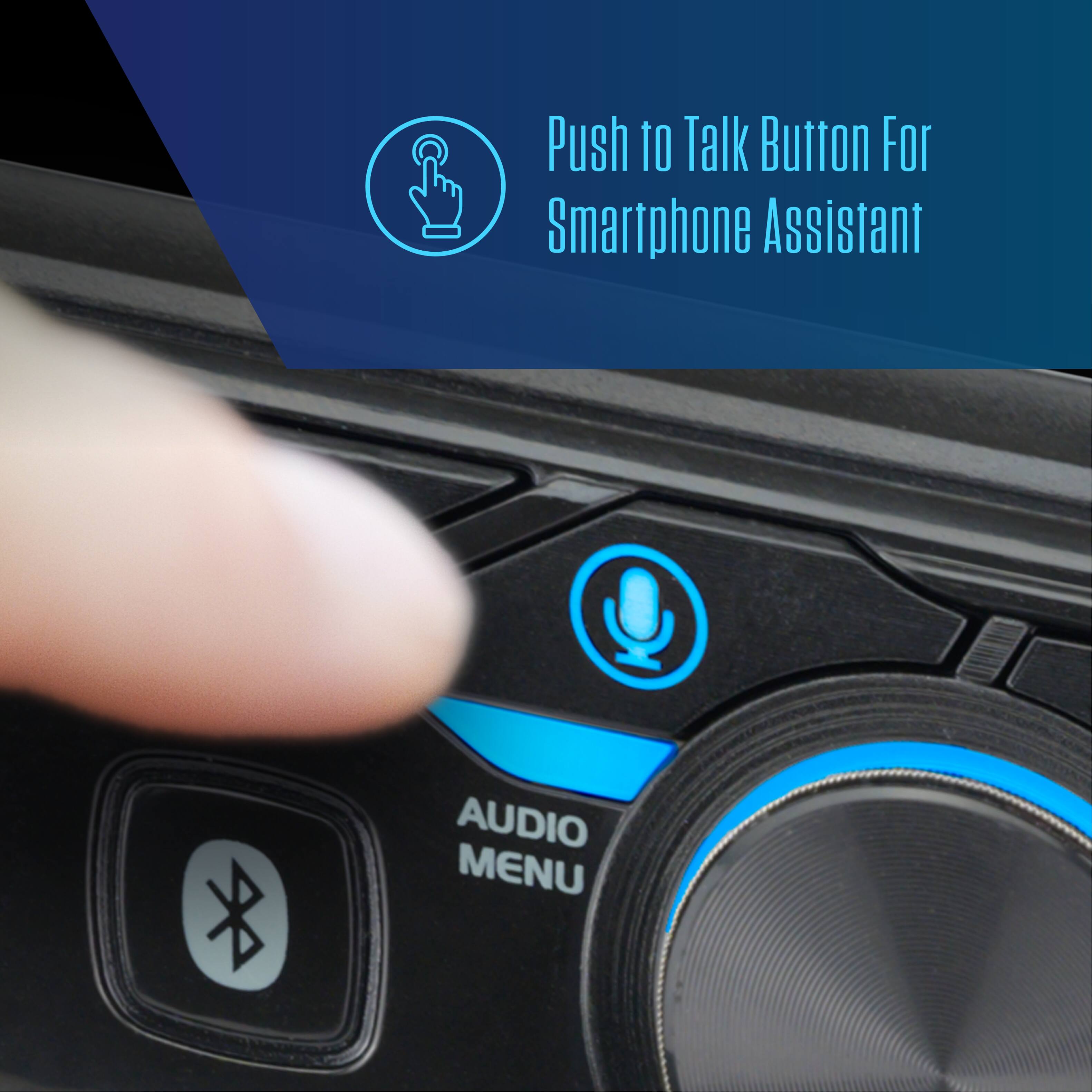 Push to Talk Button For Smartphone Assistant

AUDIO MENU