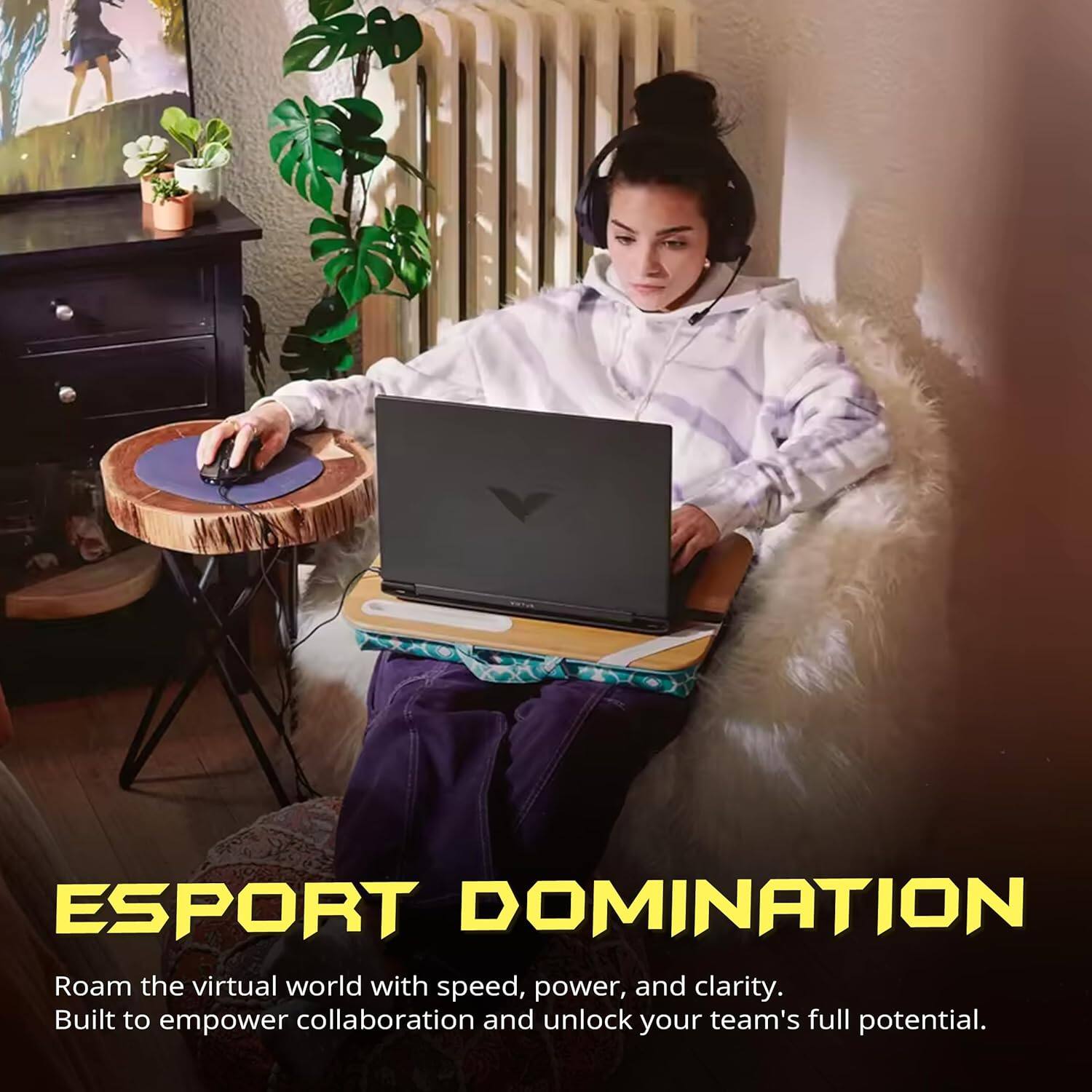 ESPORT DOMINATION

Roam the virtual world with speed, power, and clarity.  
Built to empower collaboration and unlock your team's full potential.