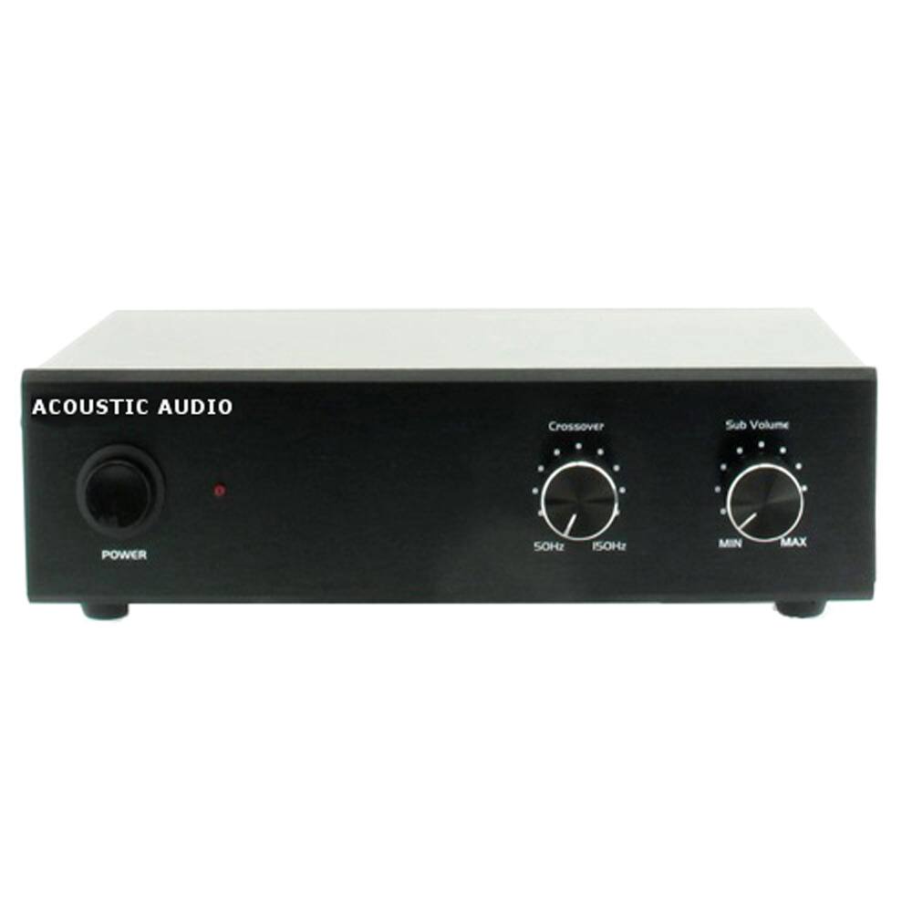 ACOUSTIC AUDIO

Crossover  
50Hz 150Hz

Sub Volume  
MIN MAX

POWER