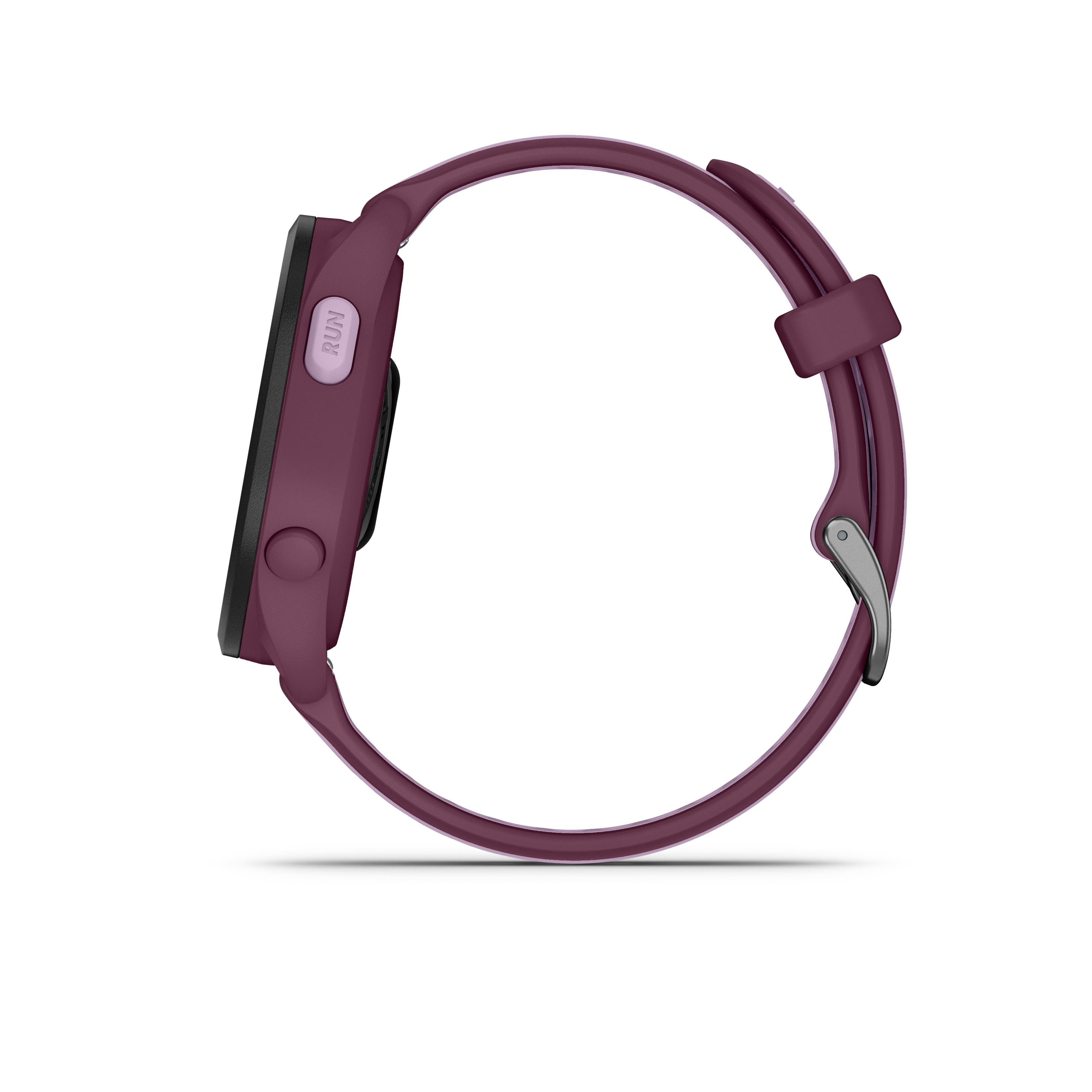 Alt View 3. Garmin - Garmin Forerunner 165 Music GPS Running Smart watch Bundle - Berry/Lilac - Berry/Lilac.