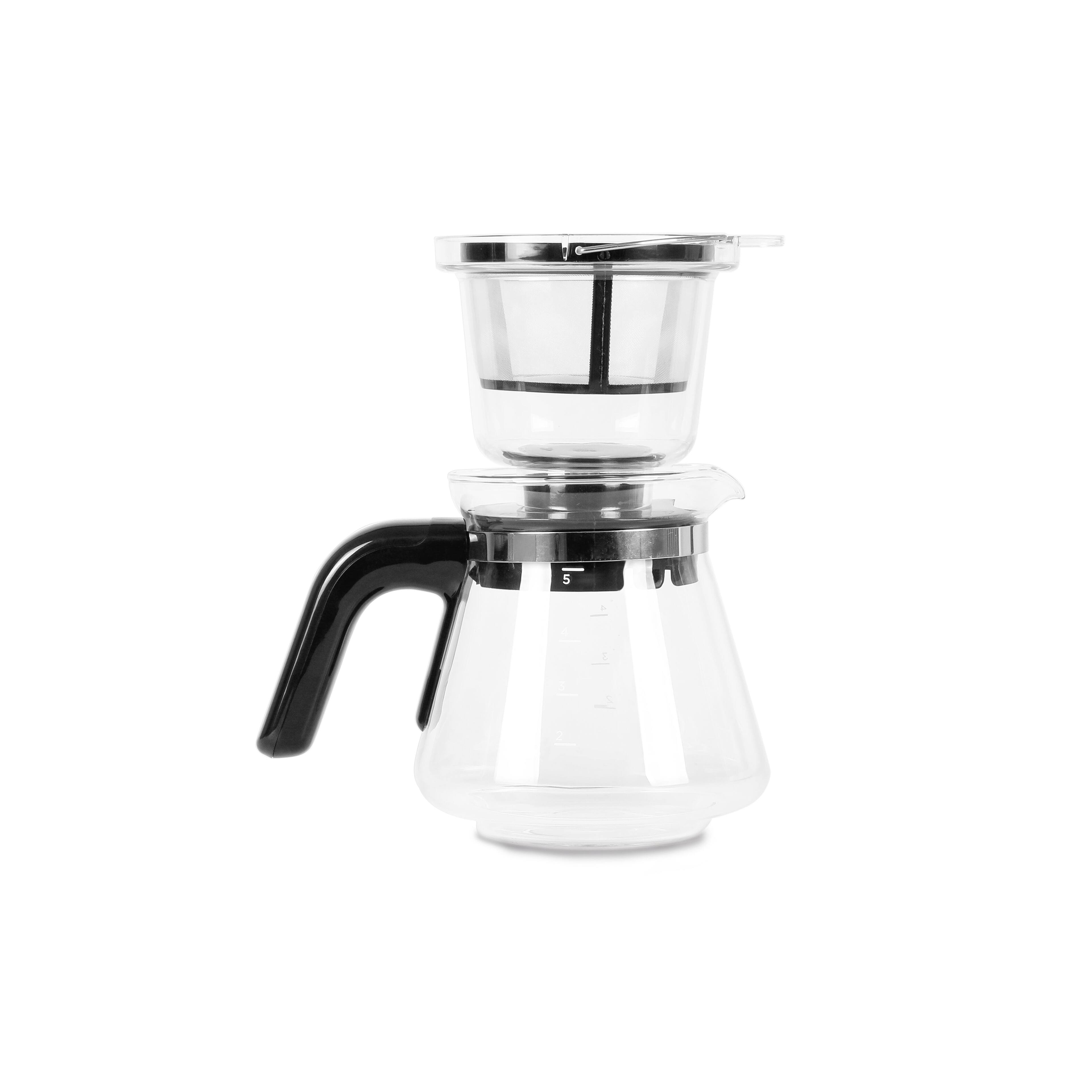 Angle. Commercial Chef - COMMERCIAL CHEF Drip Coffee Maker - White.