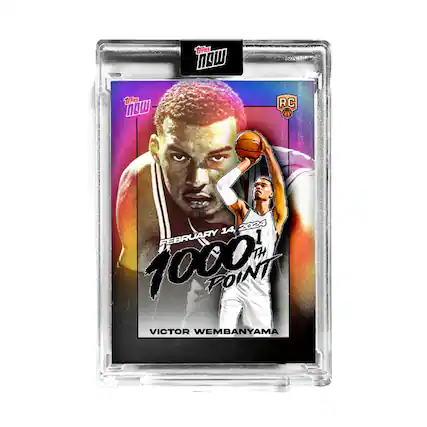 Toppes Now
RC
February 14, 2024
1000th Point
Victor Wembanyama