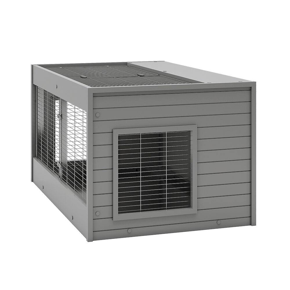 Back. New Age Pet - Small Animal Cozy Critter Connect-A-Hutch, Modular, & Easy-to-Clean Habitat.