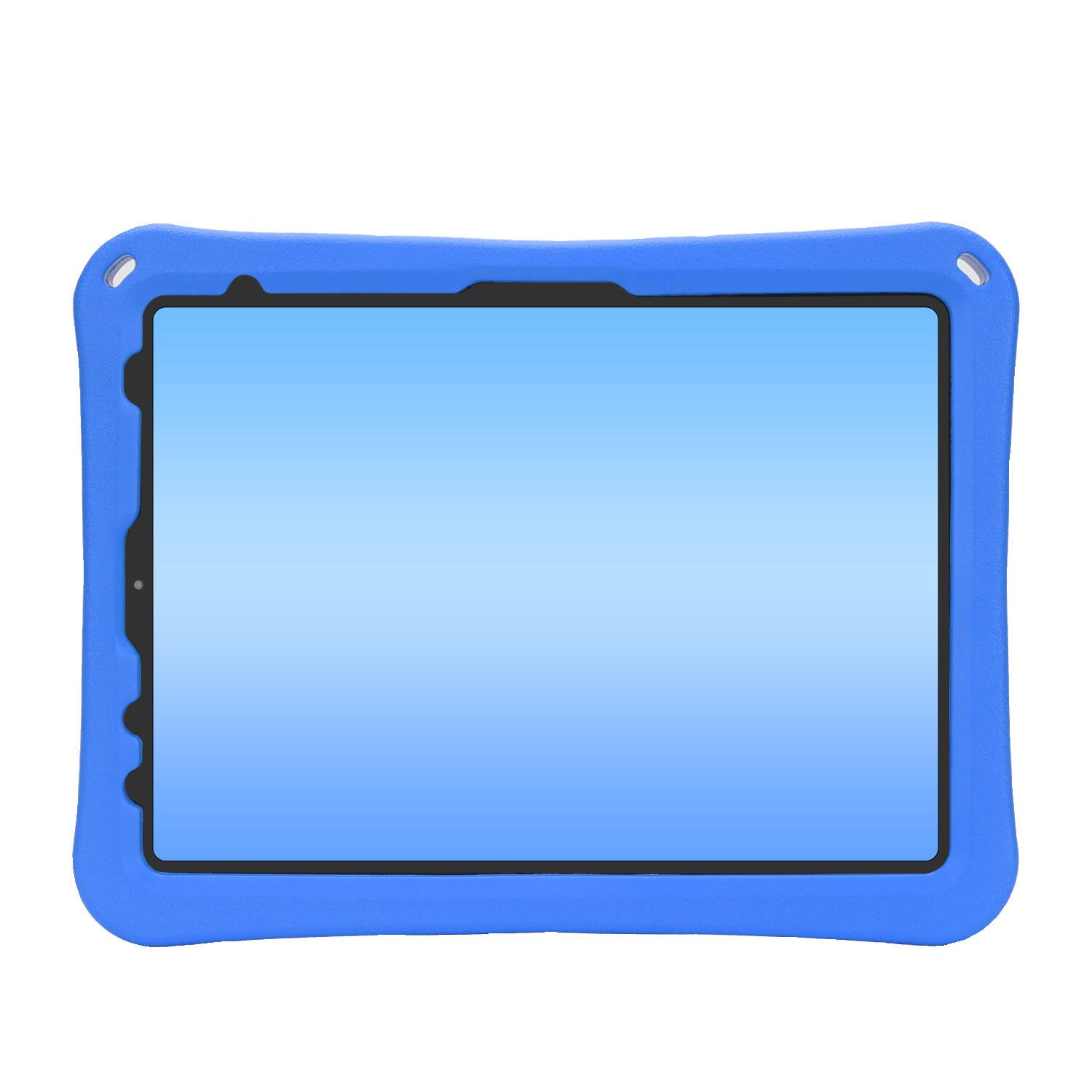 Alt View 1. Dteck - for Apple iPad Air (M4) 11" 2026/(M3) 2025/(M2) 2024 Rugged Case,Shockproof Heavy Duty EVA Cover with Rotating Stand - Blue.