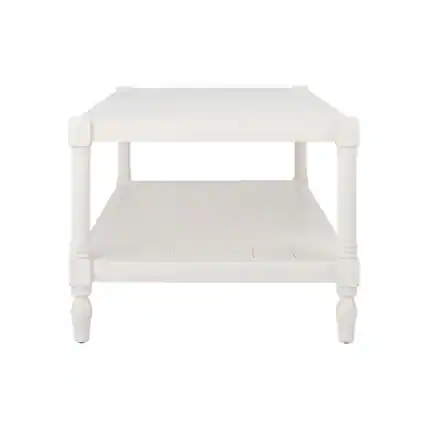 Front. Safavieh - BELA COFFEE TABLE, AMH5734B - White.