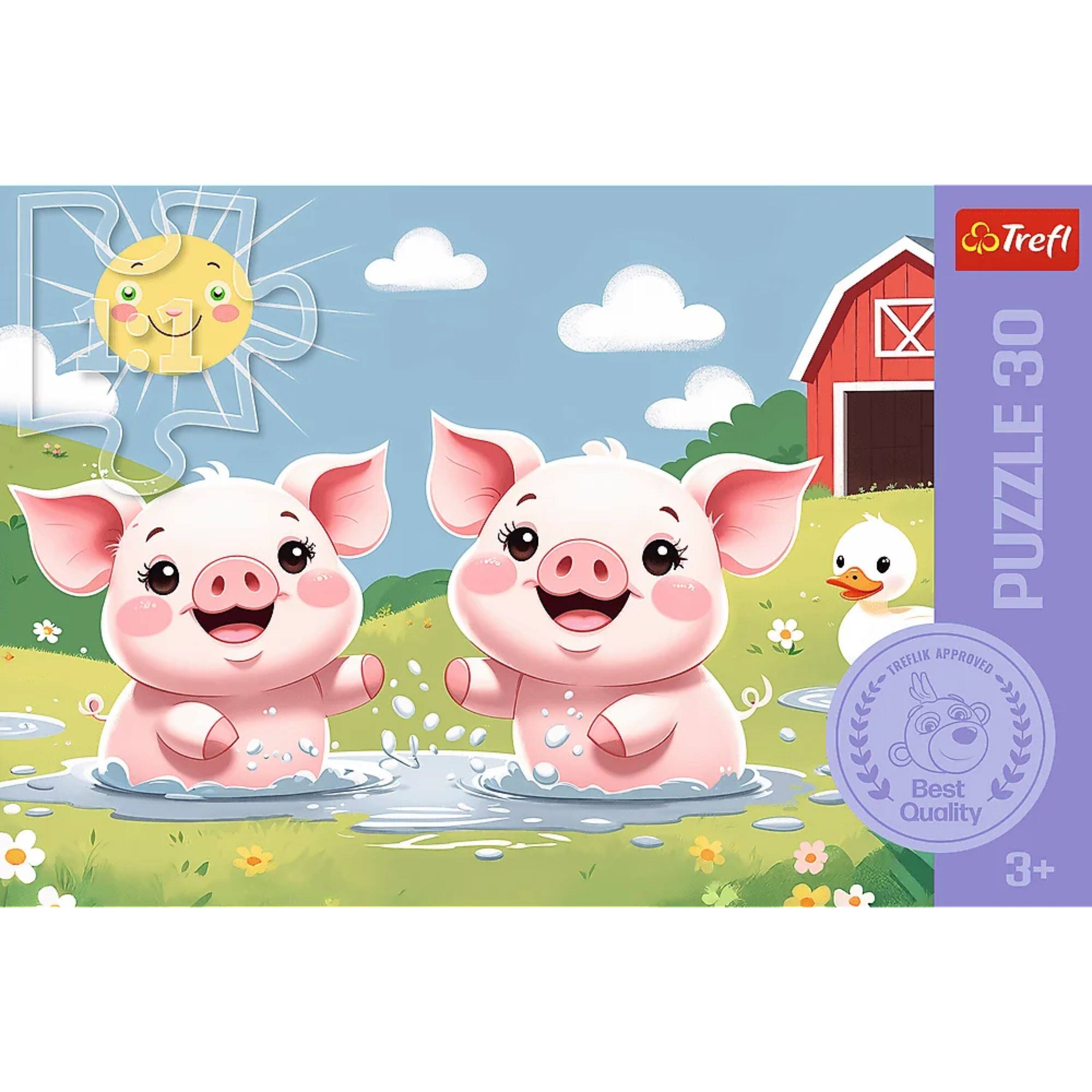 Trefl 30 Puzzle  
Treflik Approved  
Best Quality  
3+