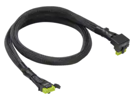 ASRock - 12V-2x6 600W L-Type 2.3 ft. PCI-E 5.1 Cable (CB-12V2X6L600W)