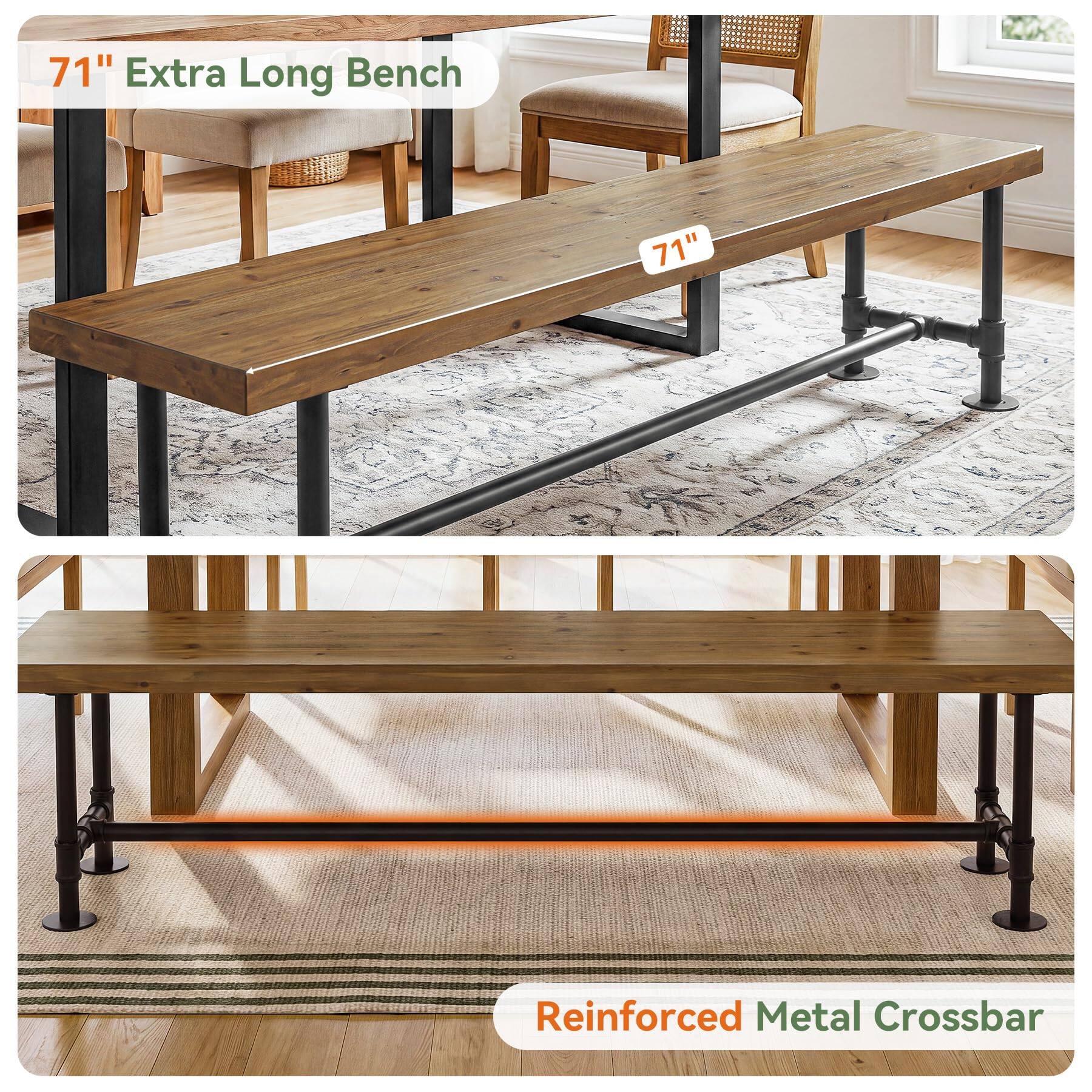 71" Extra Long Bench

71"

Reinforced Metal Crossbar