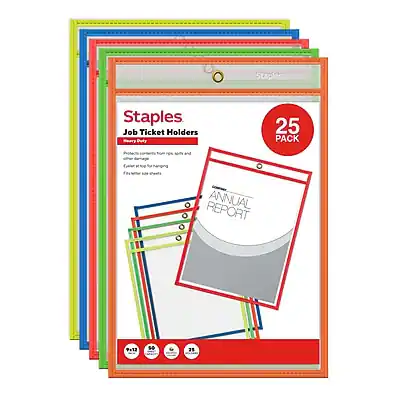 Staples Job Ticket Holders
Heavy Duty
25 PACK
Transparent front, rigid, and strong
Perfect for hanging on a ring or file
Features:
- 25 Pack
- 9" x 12"
- 1/3 Cut
- 1/3 Cut
- 1/3 Cut
- 1/3 Cut
- 1/3 Cut
- 1/3 Cut
- 1/3 Cut
- 1/3 Cut
- 1/3 Cut
- 1/3 Cut
- 1/3 Cut
- 1/3 Cut
- 1/3 Cut
- 1/3 Cut
- 1/3 Cut
- 1/3 Cut
- 1/3 Cut
- 1/3 Cut
- 1/3 Cut
- 1/3 Cut
- 1/3 Cut
- 1/3 Cut
- 1/3 Cut
- 1/3 Cut
- 1/3 Cut
- 1/3 Cut
- 1/3 Cut
- 1/3 Cut
- 1/3 Cut
-