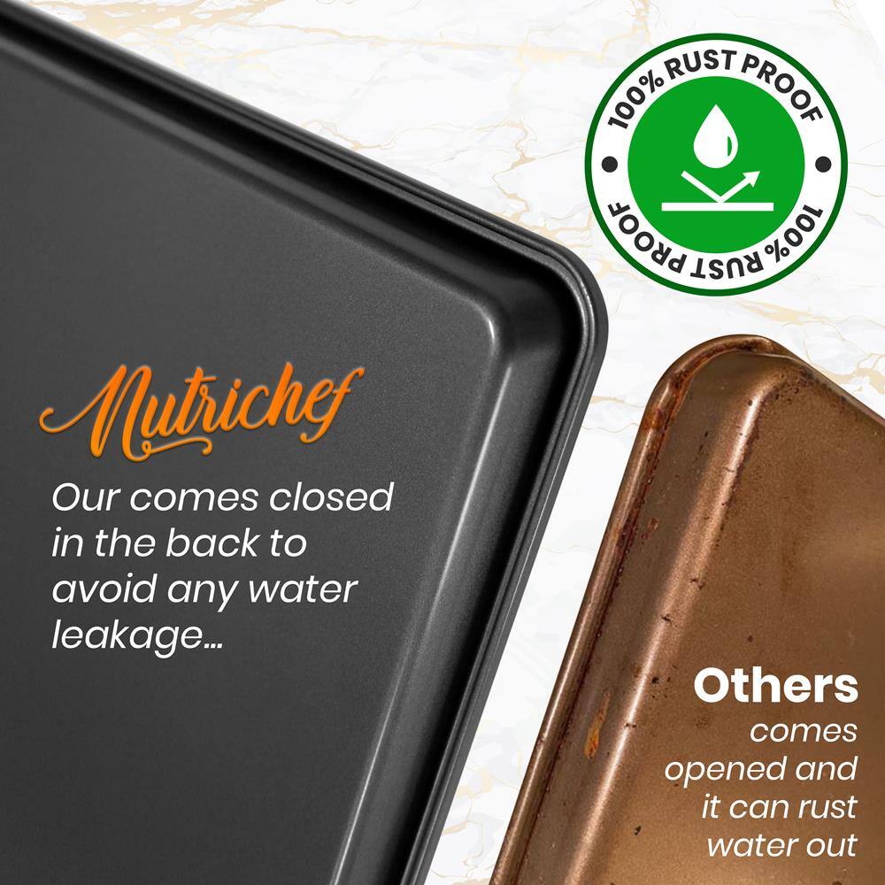 Nutrichef

Our comes closed in the back to avoid any water leakage...

100% RUST PROOF

Others comes opened and it can rust water out