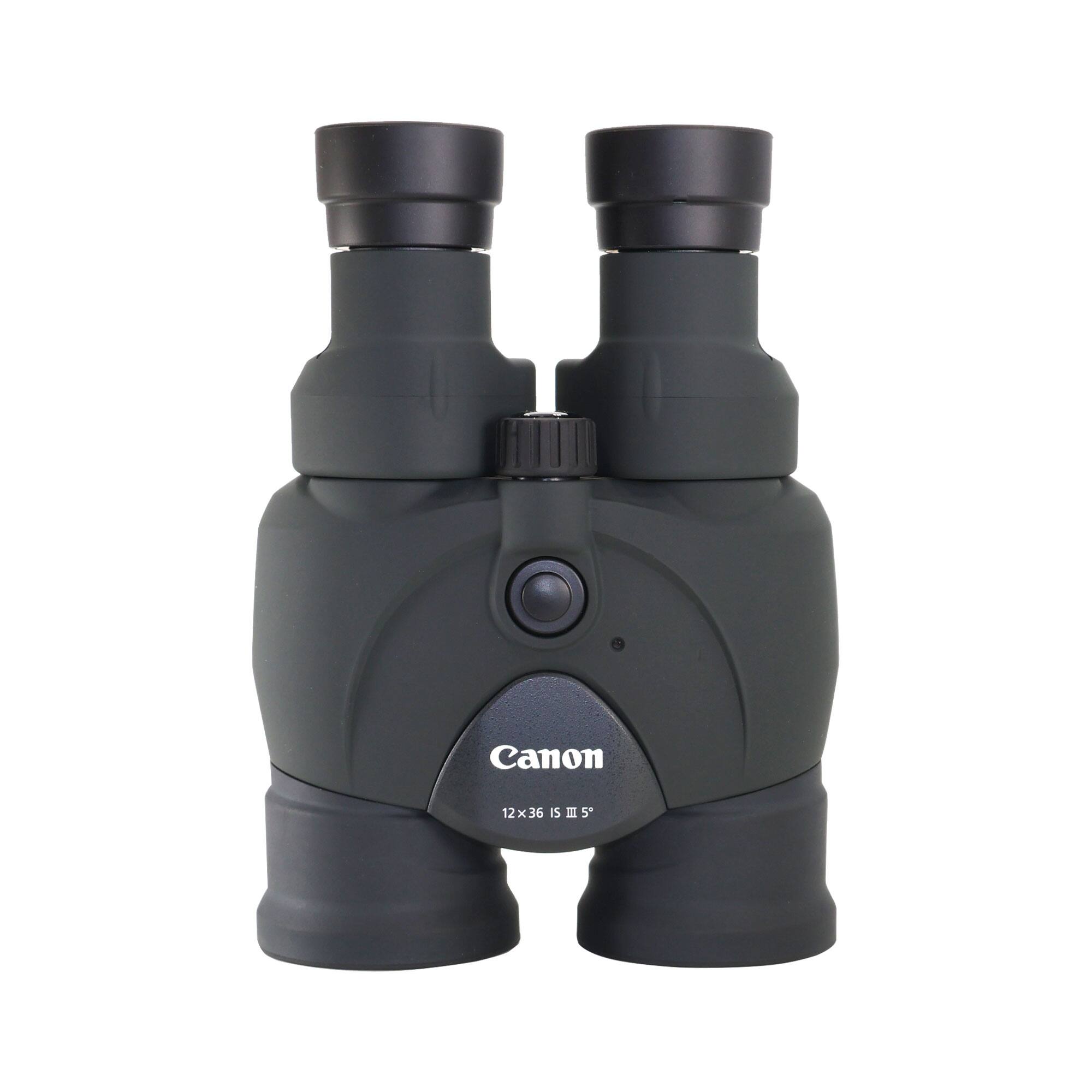 Canon 12x36 IS III 5°