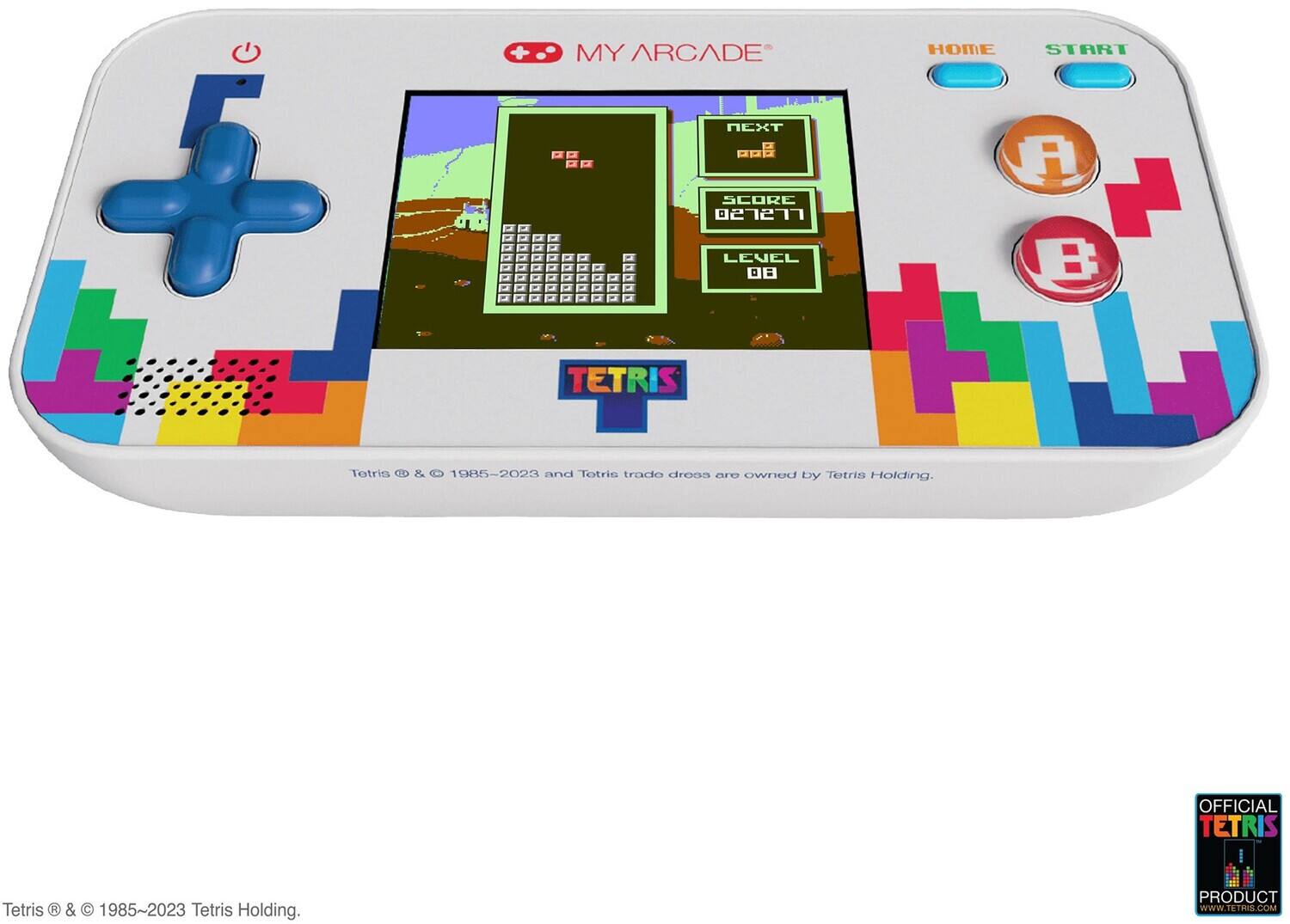 MY ARCADE HOME START F X P A + - . - - - . - - -. - - 0 SCORE LEVEL 0 B - TETRIS + Tetris CD & C 1985-2025 and Totris trade dress are owned by Tetris Holding. OFFICIAL TETRIS Tetris & 1985-2023 Tetris Holding. PRODUCT WWW.TETRIS.COM

Tetris © & © 1985-2023 Tetris Holding.