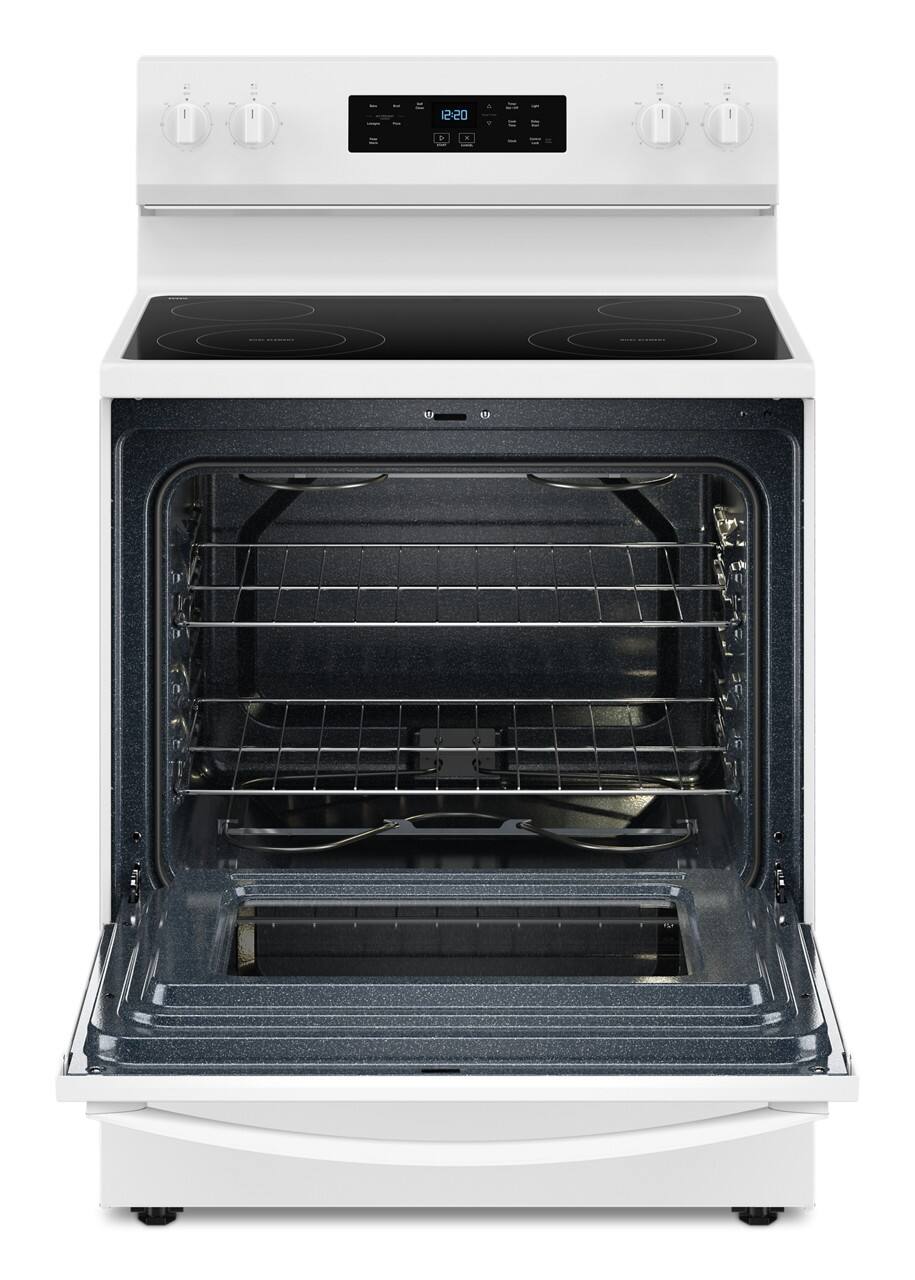 Alt View 22. Whirlpool - 5.3 Cu. Ft. Freestanding Electric Range with Cooktop Flexibility - White.