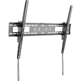 StarTech.com - TV Wall Mount for 60-100 inch VESA Displays (165lb) - Heavy Duty Tilting Universal TV Mounting Bracket - Black