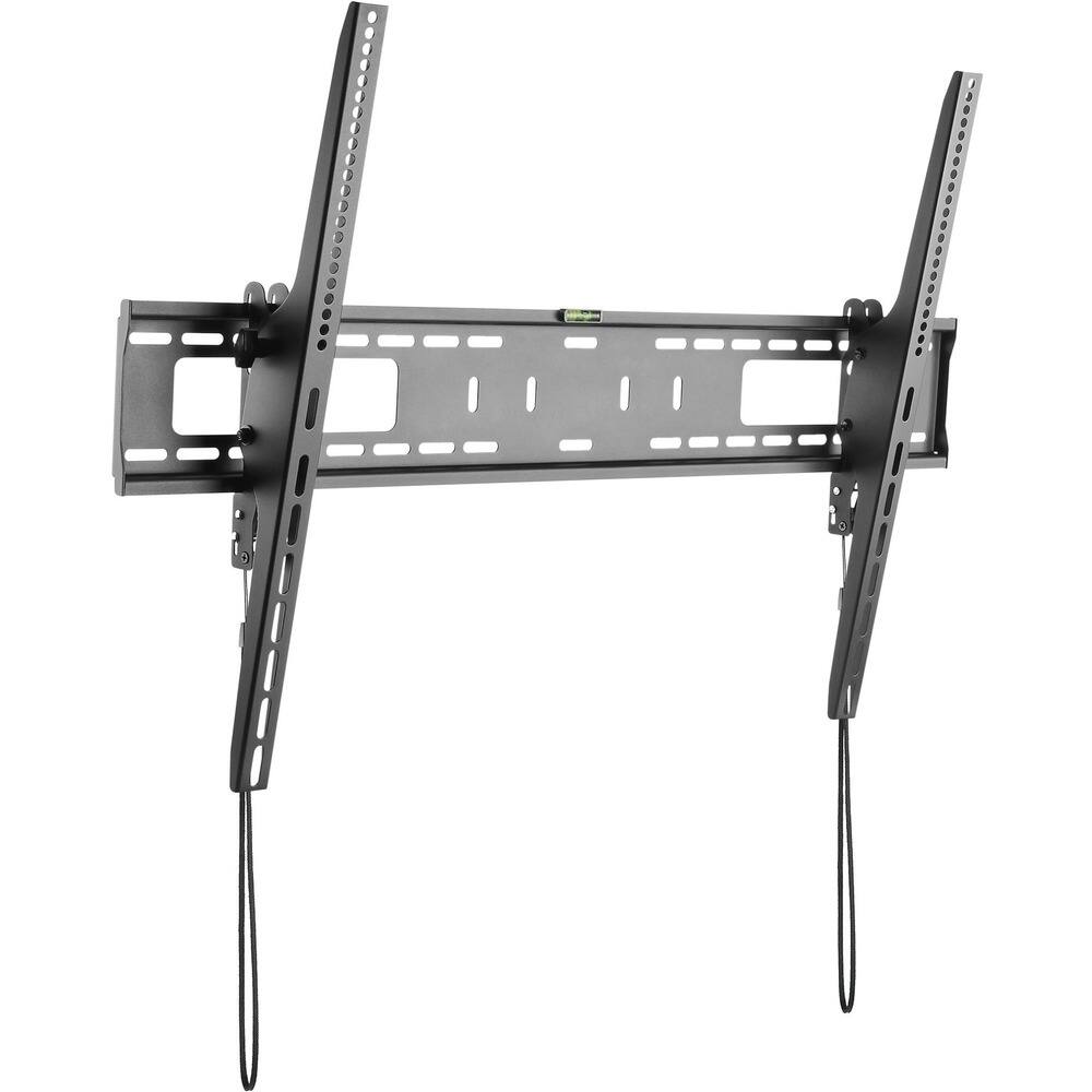 Front. StarTech.com - TV Wall Mount for 60-100 inch VESA Displays (165lb) - Heavy Duty Tilting Universal TV Mounting Bracket - Black.